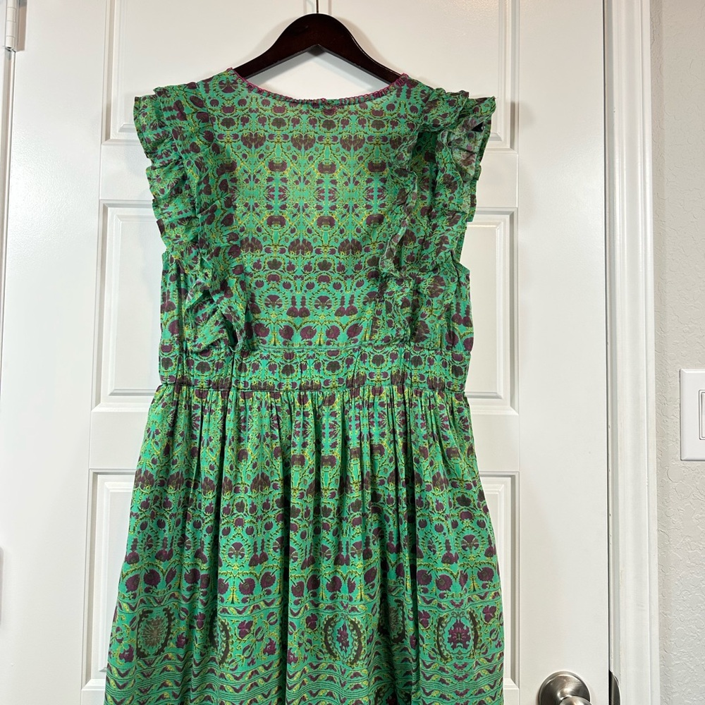 Sundance Green Printed Maxi Dress - Picture 7 of 11